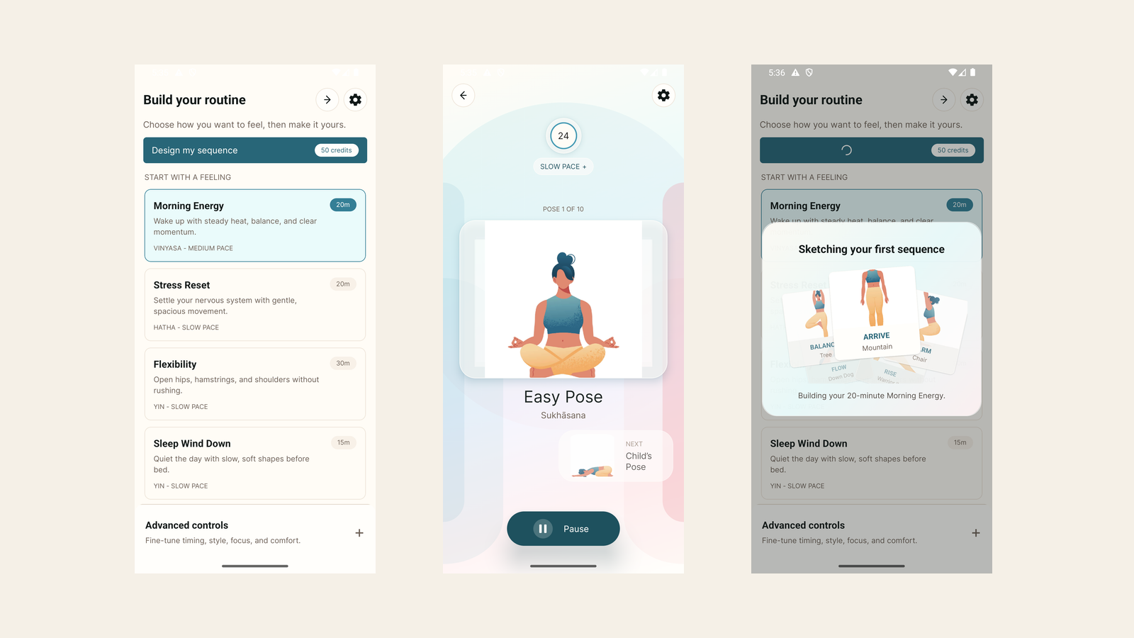 Yoga Flow project